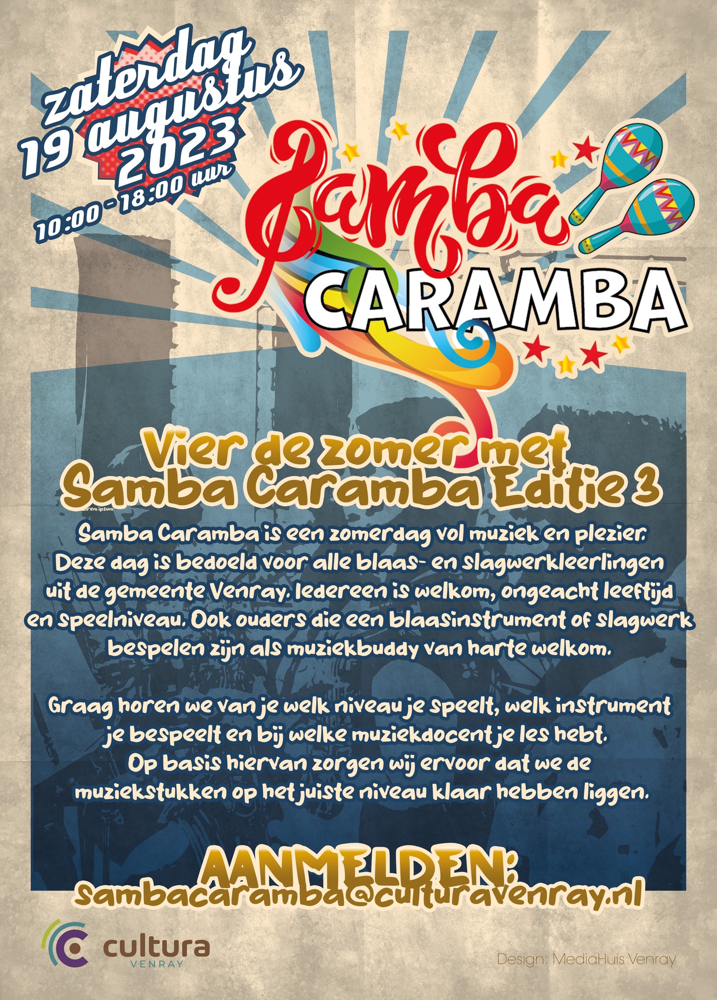 flyer Samba Caramba